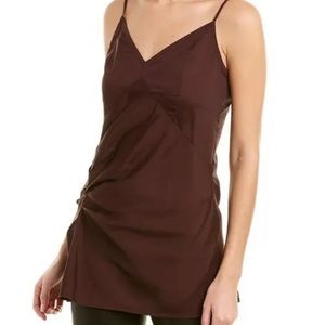 Helmet Lang Asymmetrical Tunic Cami